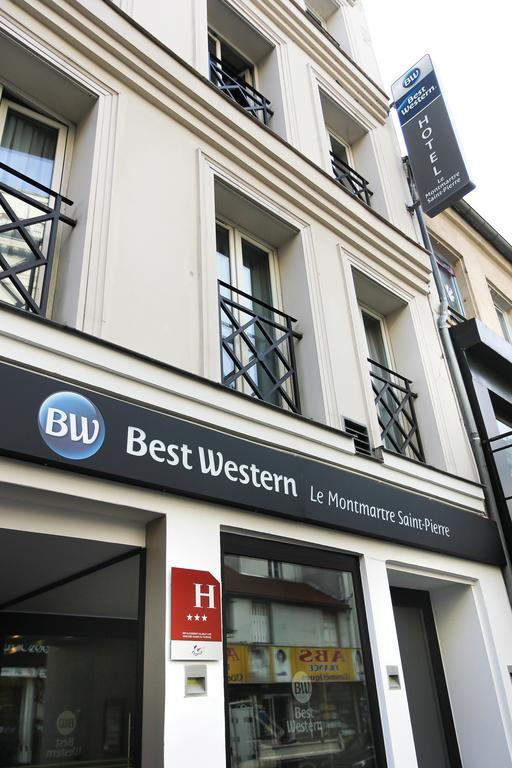 Best Western Le Montmartre - Saint Pierre Paryż Zewnętrze zdjęcie